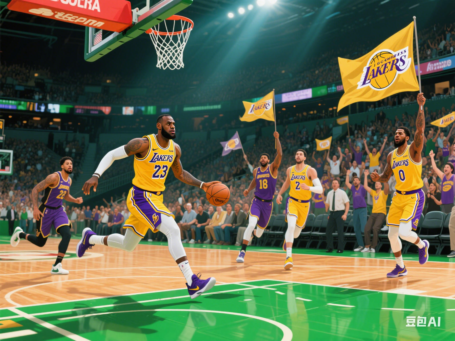 爱游戏-包含湖人观众热烈欢呼！，费德勒迎来五赛季出色发挥热度持续攀升的词条